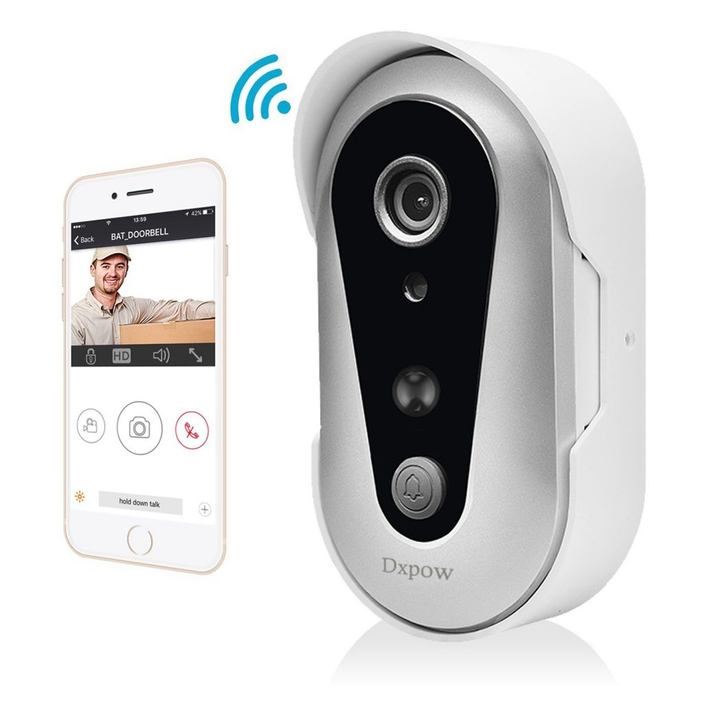 wireless doorbell camera battery