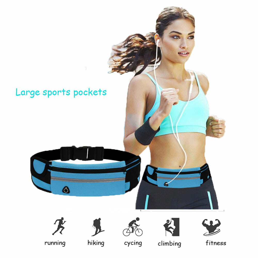 running belt waist pack for iPhone X 6 7 8 plus phone holder – Product ...