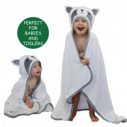 Bamboo Baby Hooded Towel Perfect for Babies and Toddlers d