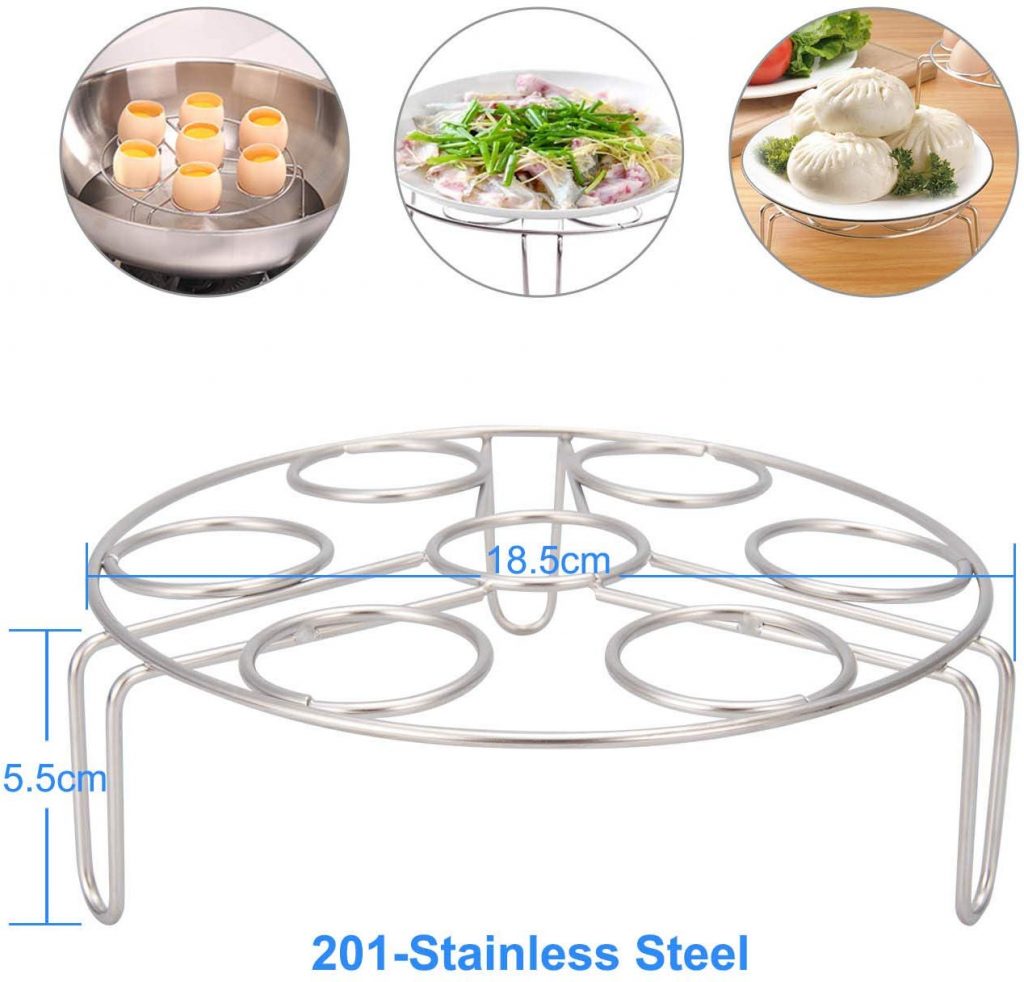 Stainless Steel Steamer Basket Instant Pot Accessories for 3/6/8