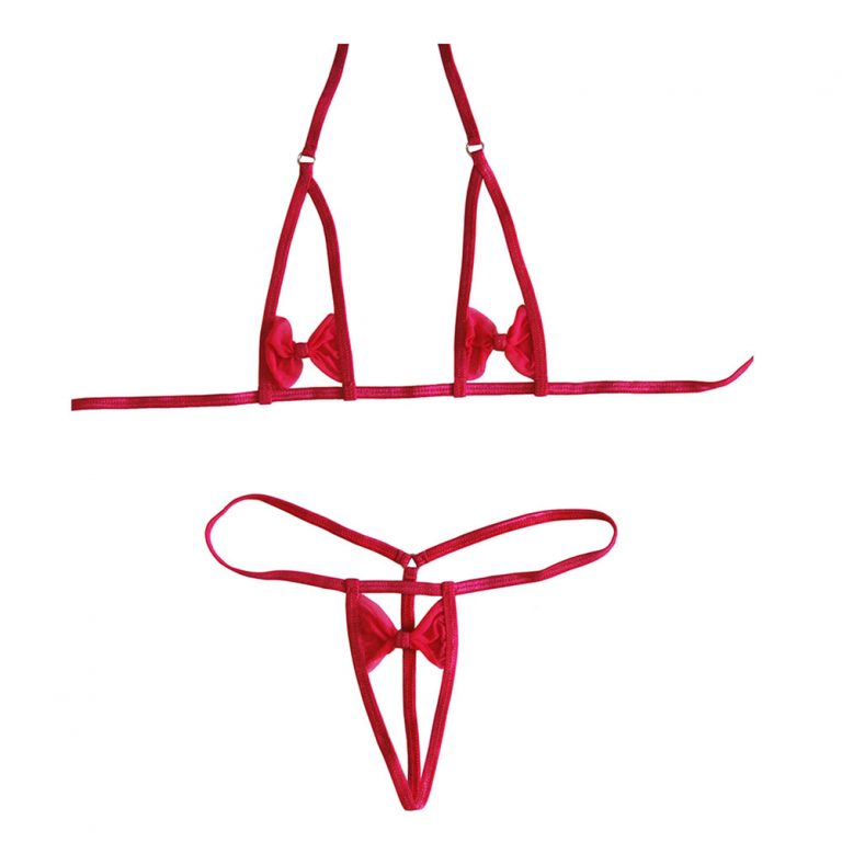 Womens Micro Bikini String Tie Bikinis Set – Product Testing Group