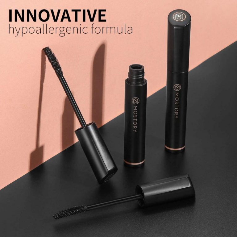 Mostory Black Lash Mascara 4d Silk Fiber Volume Waterproof Natural Extension Mascara 