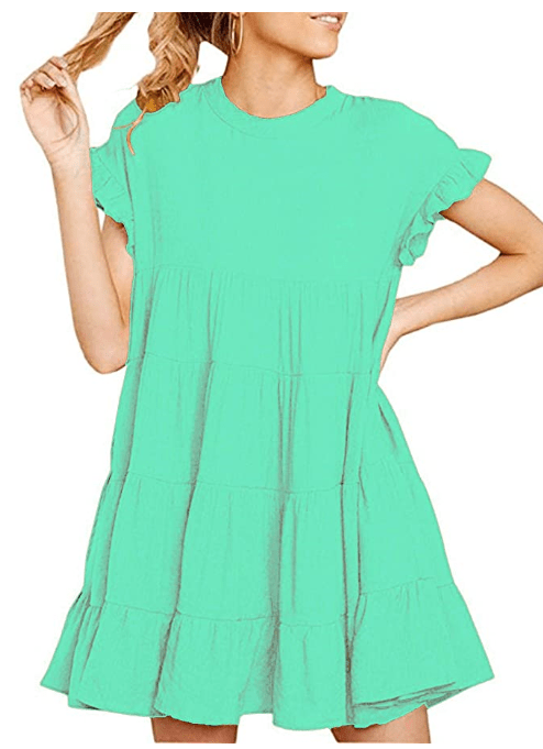 Casual Green Dress – Product Testing Group