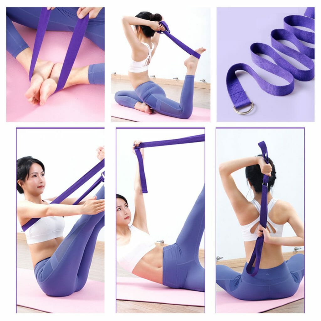 YXILEE 6Pcs Pilates Ring set,Home Exercise gym workout equipment women,Yoga  circle Portable Equipment Include Ball Stretching Strap Loop Band Non Slip  Socks for fitness kit (6PCS set) – Product Testing Group