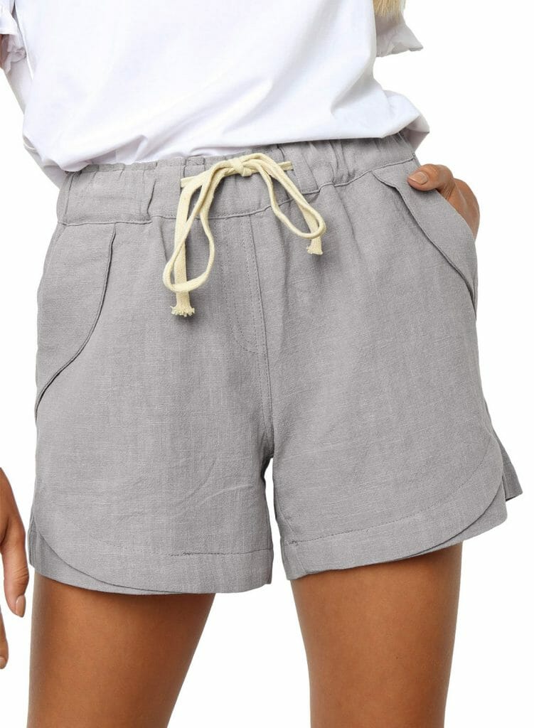 Womens Summer Comfy Drawstring Elastic Waist Shorts – Product Testing Group