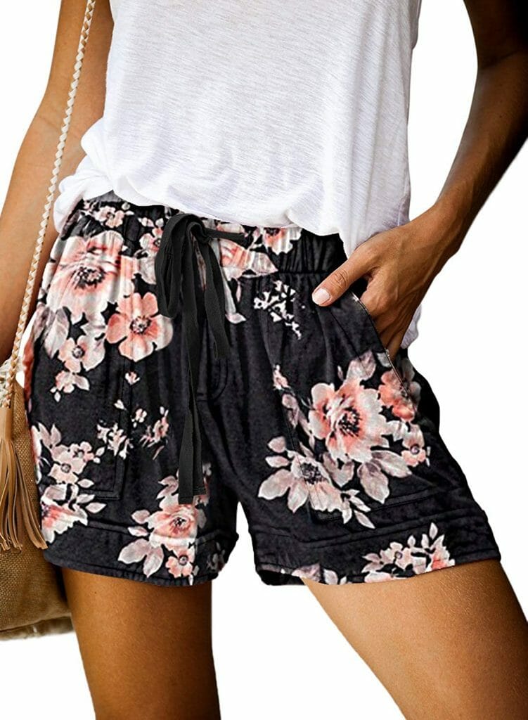 Womens Summer Comfy Drawstring Elastic Waist Shorts Product Testing Group 