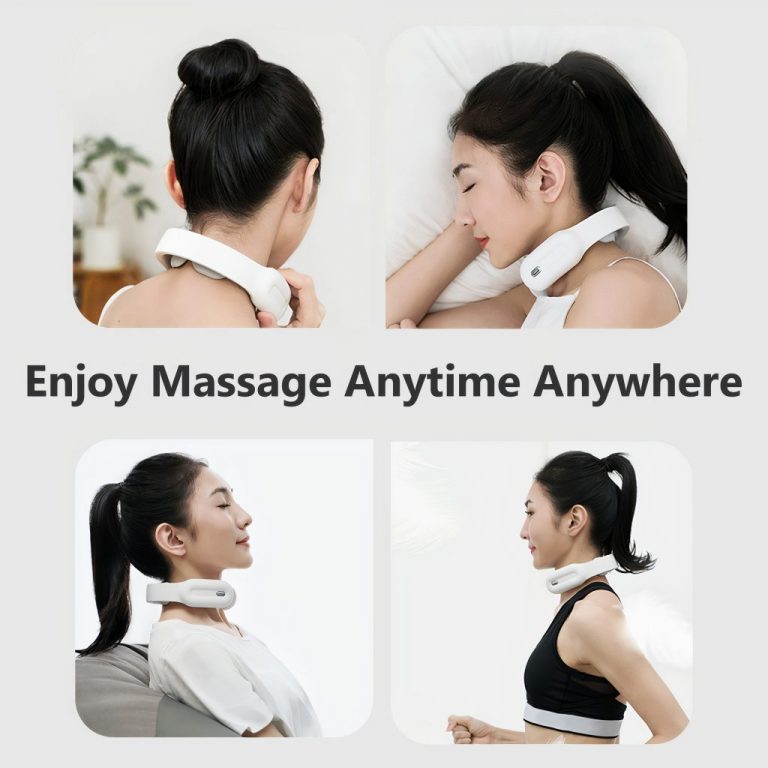 Intelligent Neck Massager With Heat Deep Tissue Massager For Neck Pain Relief 3 Modes 15