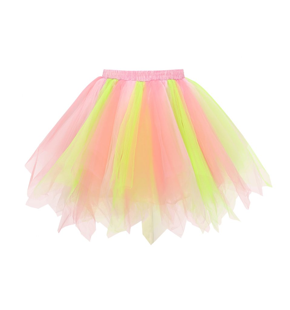 Metme Women’s Ballet Bubble Skirt 1950s Short Petticoat Tulle Dance ...