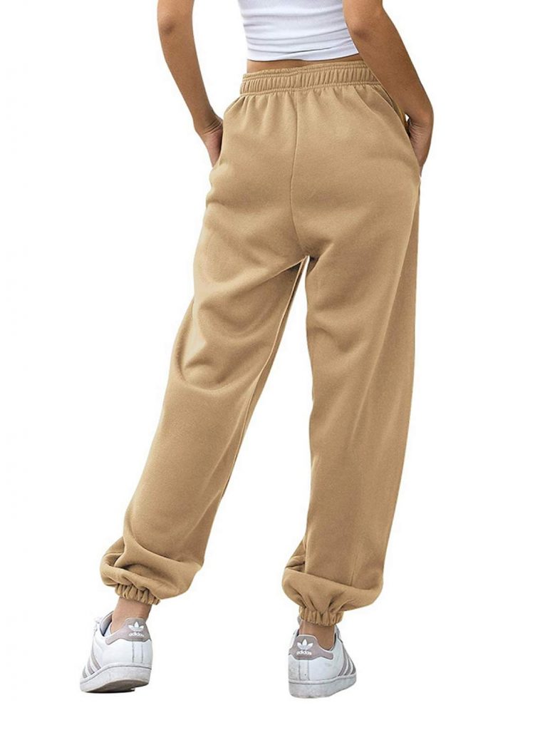 Women’s High Waisted Fleece Lined Sweatpants with Pockets – Product ...