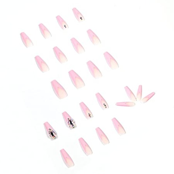 Diamond Pink Luxury Press on Nails – Product Testing Group