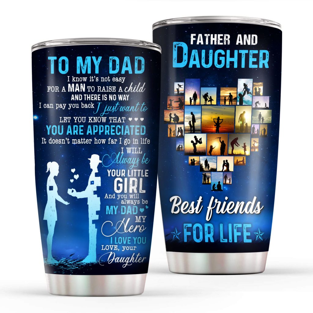 Fathers Day Dad Gifts from Daughter Father Birthday Gift for Dad Daddy Gifts  from Son Dad Christmas Gifts, Silver, Small : Amazon.in: Clothing &  Accessories