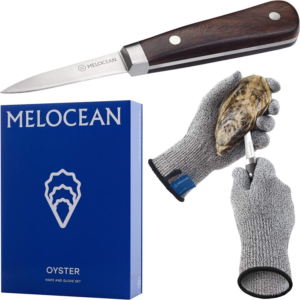 Oyster Shucking Knife And Gloves Set Premium Oyster Knife And Oyster